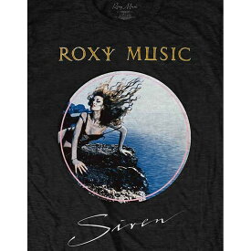 (ロキシー・ミュージック) Roxy Music オフィシャル商品 ユニセックス Siren Tシャツ コットン 半袖 トップス 【海外通販】