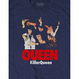 (クイーン) Queen オフィシャル商品 ユニセックス Killer Queen Tシャツ 半袖 トップス 【海外通販】