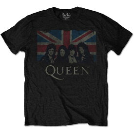 (クイーン) Queen オフィシャル商品 ユニセックス Union Tシャツ 半袖 トップス 【海外通販】