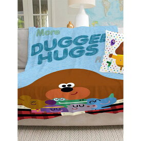 (ヘイ!ダギー) Hey Duggee オフィシャル商品 キッズ・子供用 Hug フリースブランケット フリース毛布 【海外通販】