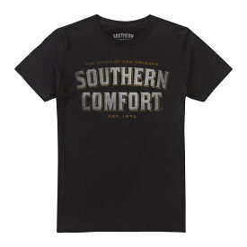 (サザンカンフォート) Southern Comfort オフィシャル商品 メンズ ロゴ Tシャツ 半袖 トップス 【海外通販】