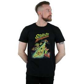 (スクービー・ドゥー) Scooby Doo オフィシャル商品 メンズ The Alien Invaders Tシャツ コットン 半袖 トップス 【海外通販】