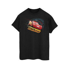 (カーズ) Cars オフィシャル商品 メンズ ライトニング・マックィーン Tシャツ コットン 半袖 トップス 【海外通販】