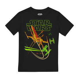 (スター・ウォーズ) Star Wars オフィシャル商品 キッズ・子供用 Xウイング 半袖 Tシャツ トップス 男の子 【海外通販】