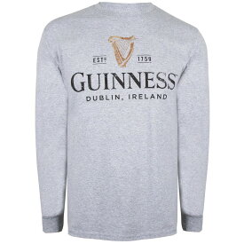 (ギネス) Guinness オフィシャル商品 メンズ Harp Tシャツ マール 長袖 トップス 【海外通販】