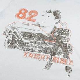 (ナイトライダー) Knight Rider オフィシャル商品 メンズ 82 コットン 半袖 Tシャツ トップス 【海外通販】
