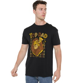 (ライオン・キング) The Lion King オフィシャル商品 メンズ Top Dad Tシャツ 半袖 トップス 【海外通販】