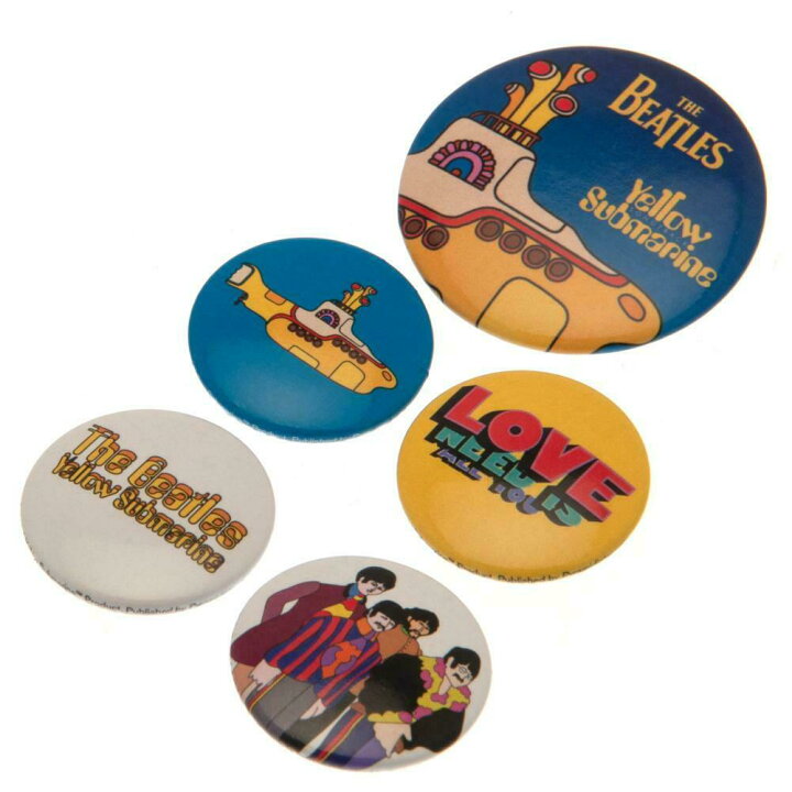 楽天市場】(ザ・ビートルズ) The Beatles オフィシャル商品 バッジ 