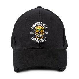 (サイプレス・ヒル) Cypress Hill オフィシャル商品 ユニセックス スカル キャップ 帽子 【海外通販】
