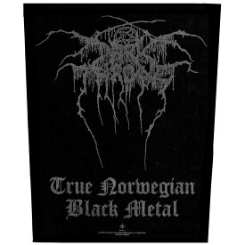 (ダークスローン) Darkthrone オフィシャル商品 True Norwegian ワッペン Black Metal パッチ 【海外通販】
