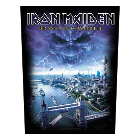 (アイアン・メイデン) Iron Maiden オフィシャル商品 Brave New World ワッペン パッチ 【海外通販】