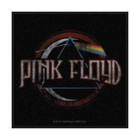 (ピンク・フロイド) Pink Floyd オフィシャル商品 Dark Side Of The Moon ワッペン ディストレス加工 パッチ 【海外通販】