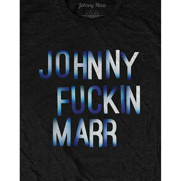 (ジョニー・マー) Johnny Marr オフィシャル商品 ユニセックス JFM Tシャツ コットン 半袖 トップス 【海外通販】