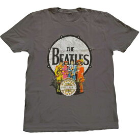 (ザ・ビートルズ) The Beatles オフィシャル商品 ユニセックス Sgt Pepper Drum Tシャツ 半袖 トップス 【海外通販】