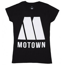 (モータウン・レコード) Motown Records オフィシャル商品 レディース M Tシャツ コットン ロゴ 半袖 トップス 【海外通販】