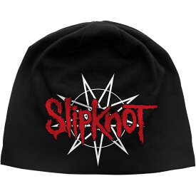 (スリップノット) Slipknot オフィシャル商品 ユニセックス 9 Point Star ビーニー ニット帽 【海外通販】