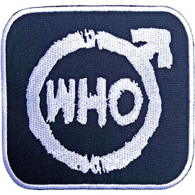 (ザ・フー) The Who オフィシャル商品 Spray ロゴ ワッペン アイロン接着 パッチ 【海外通販】