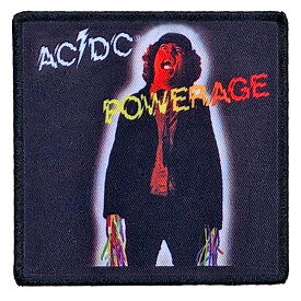 (エーシー・ディーシー) AC/DC オフィシャル商品 Powerage ワッペン スタンダード アイロン装着 パッチ 【海外通販】