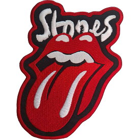 (ローリング・ストーンズ) The Rolling Stones オフィシャル商品 ロゴ ワッペン アイロン接着 パッチ 【海外通販】