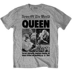(クイーン) Queen オフィシャル商品 ユニセックス News Of The World Tシャツ 半袖 トップス 【海外通販】
