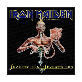 (アイアン・メイデン) Iron Maiden オフィシャル商品 Seventh Son ワッペン パッチ 【海外通販】