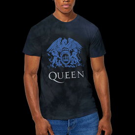 (クイーン) Queen オフィシャル商品 ユニセックス Wash Collection Tシャツ クレスト 半袖 トップス 【海外通販】