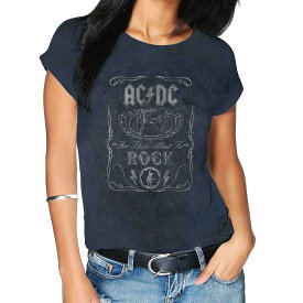 (エーシー・ディーシー) AC/DC オフィシャル商品 ユニセックス Cannon Swig Tシャツ 半袖 トップス 【海外通販】
