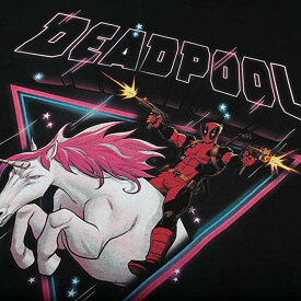 (デッドプール) Deadpool オフィシャル商品 メンズ ユニコーン Tシャツ 半袖 トップス 【海外通販】