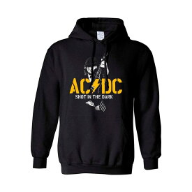 (エーシー・ディーシー) AC/DC オフィシャル商品 ユニセックス PWR Shot In The Dark パーカー フード付き トレーナー 【海外通販】
