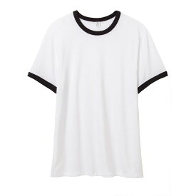 (オルタナティブ・アパレル) Alternative Apparel メンズ 50/50 ヴィンテージジャージー リンガーTシャツ カットソー 【海外通販】