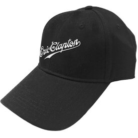 (エリック・クラプトン) Eric Clapton オフィシャル商品 ユニセックス Script キャップ ロゴ 帽子 ハット 【海外通販】