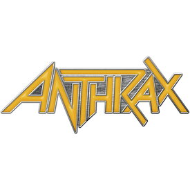 (アンスラックス) Anthrax オフィシャル商品 エナメル インフィル ロゴ バッジ 【海外通販】