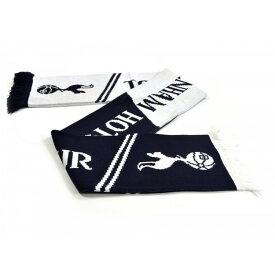 トッテナム・ホットスパー フットボールクラブ Tottenham Hotspur FC オフィシャル商品 ロゴ マフラー スカーフ 【海外通販】