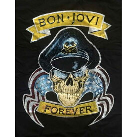 (ボン・ジョヴィ) Bon Jovi オフィシャル商品 ユニセックス Forever Tシャツ コットン 半袖 トップス 【海外通販】