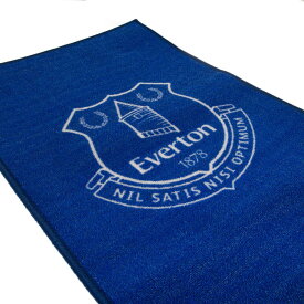エバートン フットボールクラブ Everton FC オフィシャル商品 ロゴ入り ラグ フロアマット 【海外通販】
