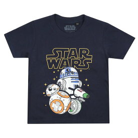 (スター・ウォーズ) Star Wars オフィシャル商品 キッズ・子供用 ドロイド 半袖 Tシャツ トップス 男の子 【海外通販】