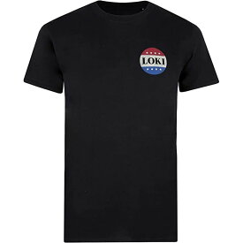 (ロキ) Loki オフィシャル商品 メンズ Voters Badge Tシャツ 半袖 トップス 【海外通販】