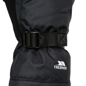 (トレスパス) Trespass ユニセックス Adarek レザー スキー ミトン 手袋 グローブ アウトドア 防寒 【海外通販】