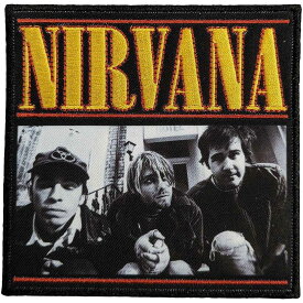 (ニルヴァーナ) Nirvana オフィシャル商品 London Photograph ワッペン アイロン装着 パッチ 【海外通販】