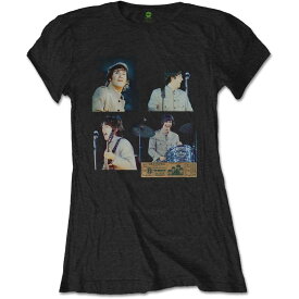 (ビートルズ) The Beatles オフィシャル商品 レディース Shea Stadium Group Shot Tシャツ 半袖 トップス 【海外通販】