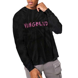 (ヤングブラッド) Yungblud オフィシャル商品 ユニセックス Scratch Tシャツ ロゴ 長袖 トップス 【海外通販】