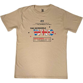 (ザ・フー) The Who オフィシャル商品 ユニセックス The Incredibl Tシャツ 半袖 トップス 【海外通販】