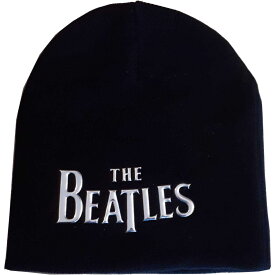 (ビートルズ) The Beatles オフィシャル商品 ユニセックス Drop T ニット帽 ロゴ ビーニー キャップ 【海外通販】