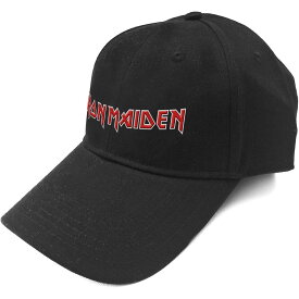 (アイアン・メイデン) Iron Maiden オフィシャル商品 ユニセックス ロゴ ベースボールキャップ 帽子 【海外通販】