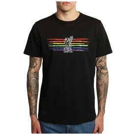 リバプール・フットボールクラブ Liverpool FC オフィシャル商品 メンズ Liverbird Pride Tシャツ 半袖 トップス 【海外通販】