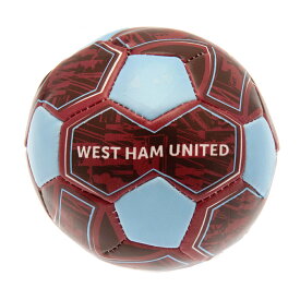 ウェストハム・ユナイテッド フットボールクラブ West Ham United FC オフィシャル商品 ソフト ミニ サッカーボール 【海外通販】