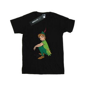 (ピーター・パン) Peter Pan オフィシャル商品 キッズ・子供用 コットン 半袖 Tシャツ トップス 女の子 【海外通販】
