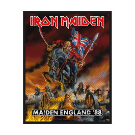 (アイアン・メイデン) Iron Maiden オフィシャル商品 England ワッペン パッチ 【海外通販】