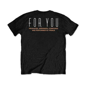 (プリンス) Prince オフィシャル商品 ユニセックス For You Triple Tシャツ 半袖 コットン トップス 【海外通販】