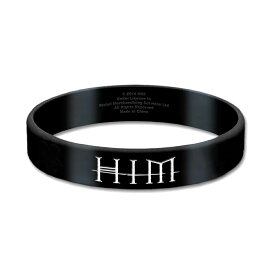 (ヒム) Him オフィシャル商品 ロゴ リストバンド シリコン シリコンバンド 【海外通販】
